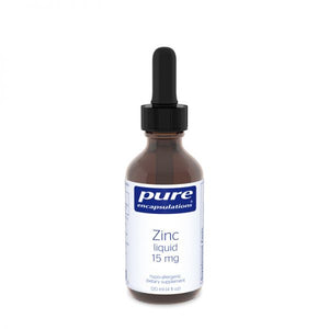 Zinc liquid 15 mg, 120 ml, Pure Encapsulations
