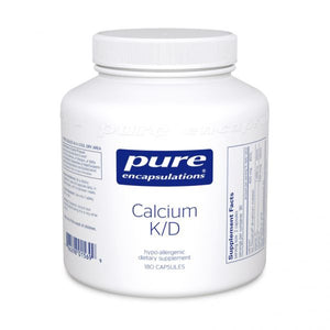 Calcium K/D, 180 C, Pure Encapsulations