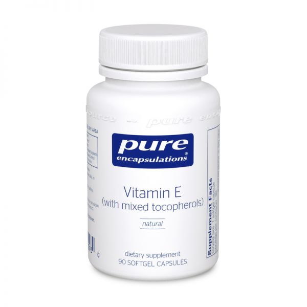Vitamin E, (with mixed tocopherols), Pure Encapsulations