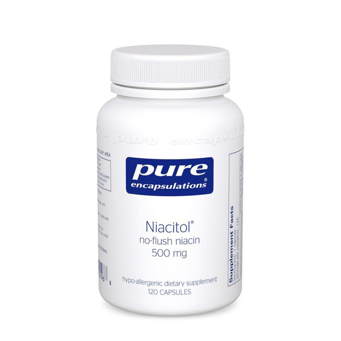 Niacitol, 500 mg, “No Flush” Niacin, Pure Encapsulations