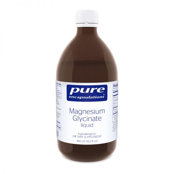 Magnesium Glycinate Liquid, 480 ml, Pure Encapsulations