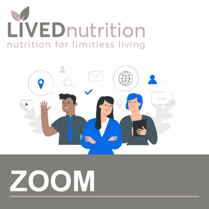 Nutrition Consultation, Zoom